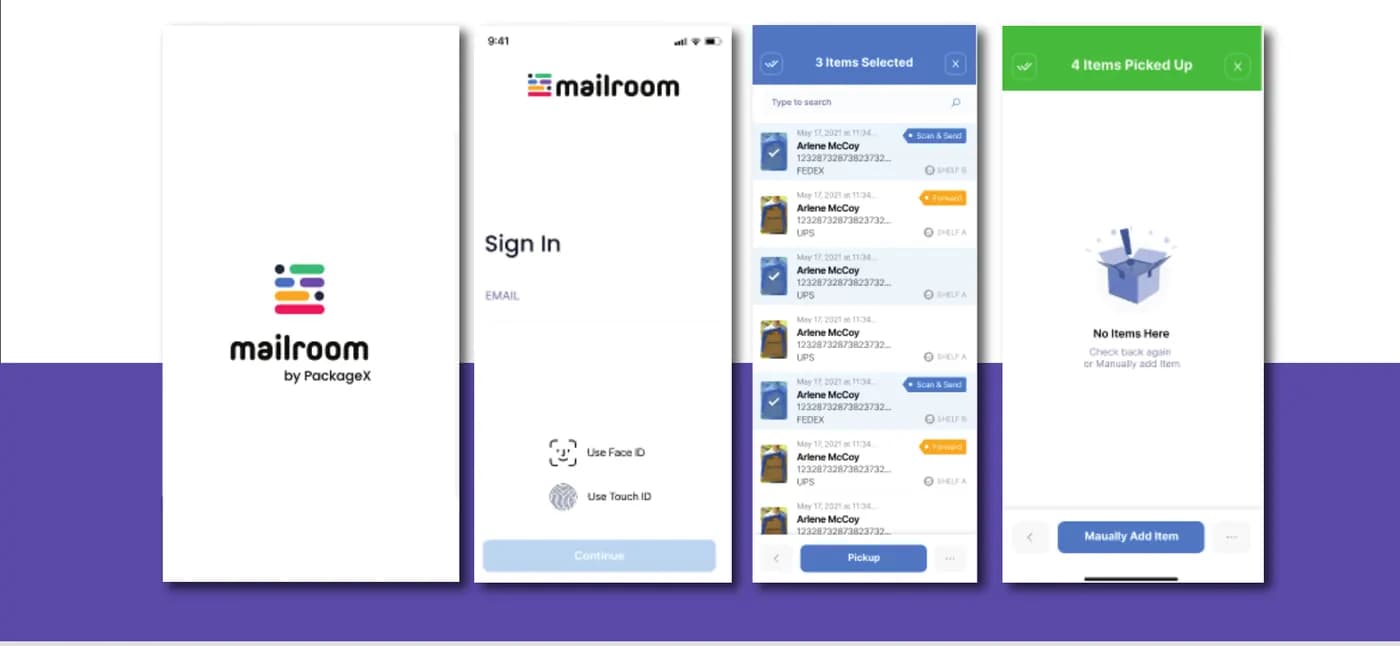 Mailroom by Packaged Mailroom screenshots